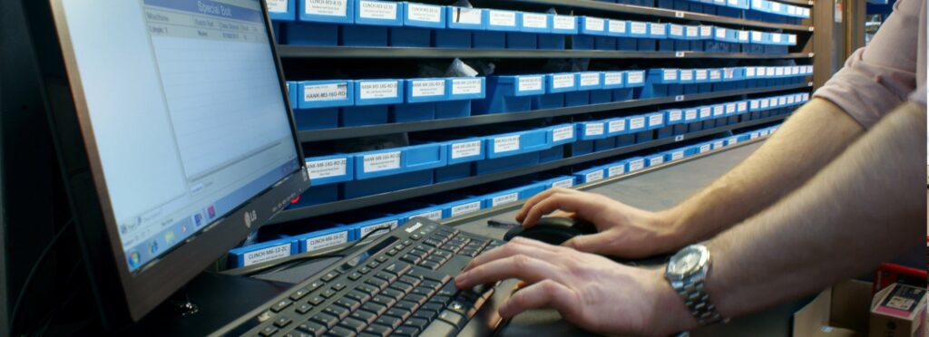 stock taking arms at PC