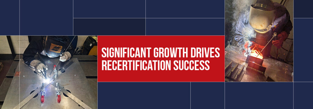 BS EN 15085 and ISO 3834 recertification